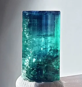 Indicolite Tourmaline Crystal Afghanistan