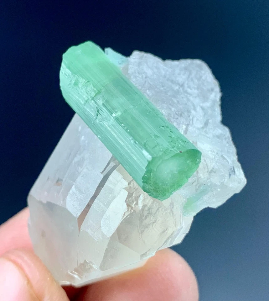 Natural Tourmaline Crystal Stone