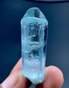 Natural Clear Aquamarine Crystal